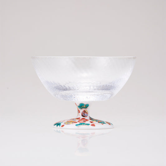 Kutani japonés de vidrio / tesoro / diagonal