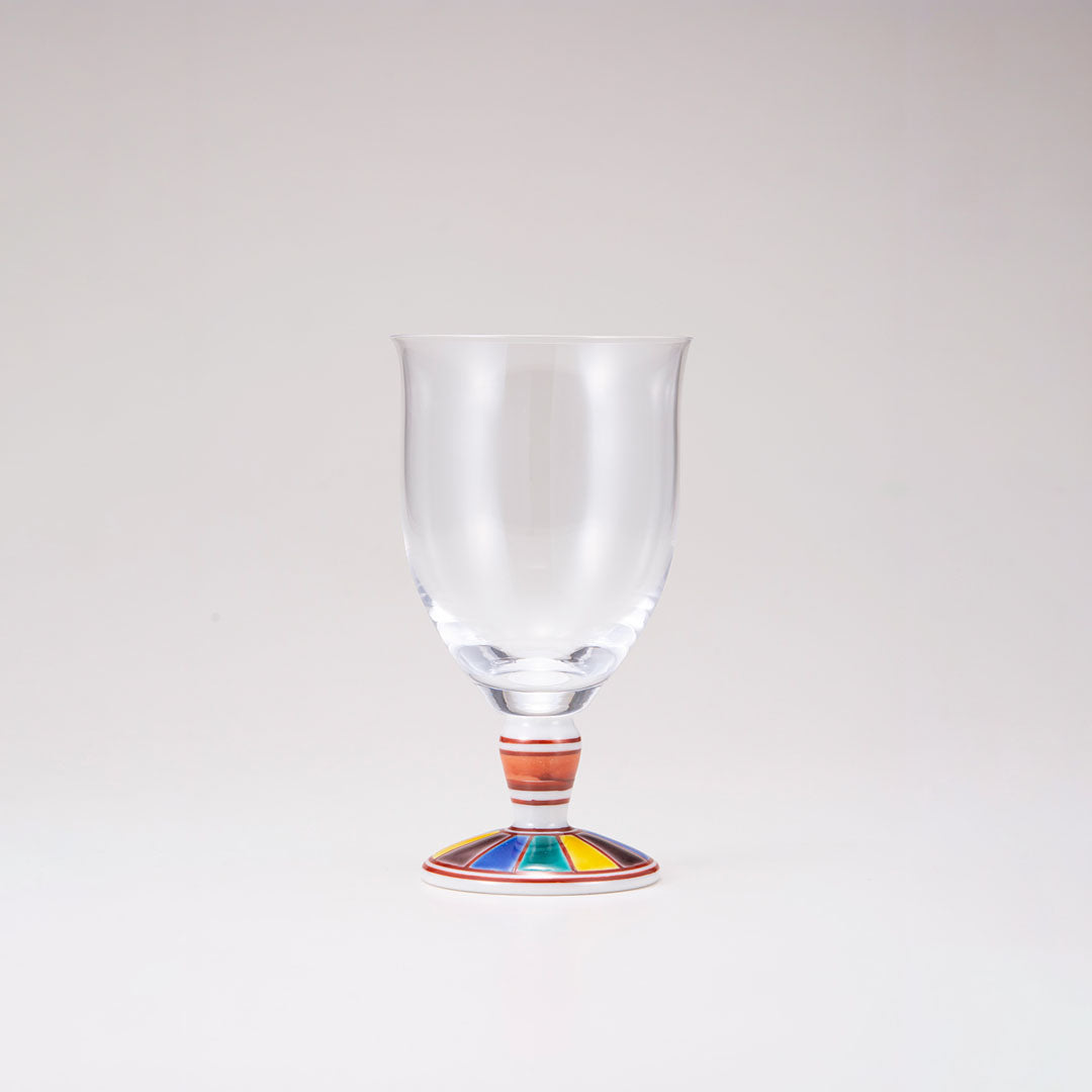 Kutani Japanese Glass / colorido Patrón 2 / Plain