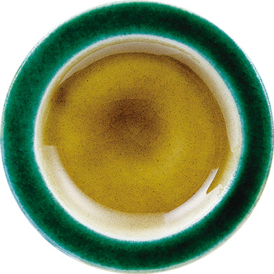 Kutani Japanese Shot Glass / Clematis