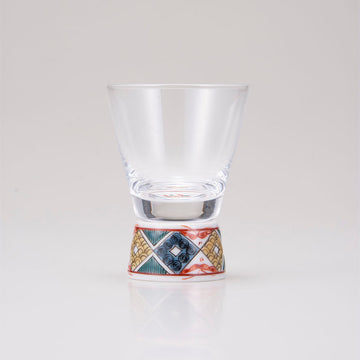 Kutani Japanese Show Glass / Old Pattern 2