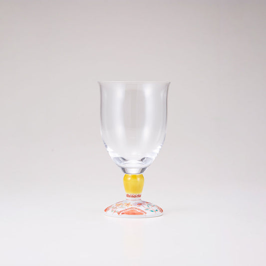 Kutani Japanese Glass / Flower / Plain