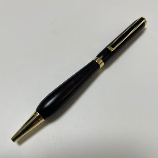 قلم أبنوس مخطط / أسطوانة ذات طرف S / PP