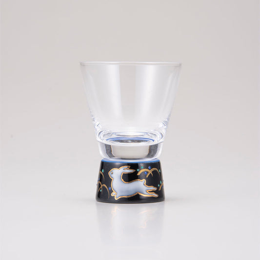 Kutani Japanese Shot Glass / Rabbit