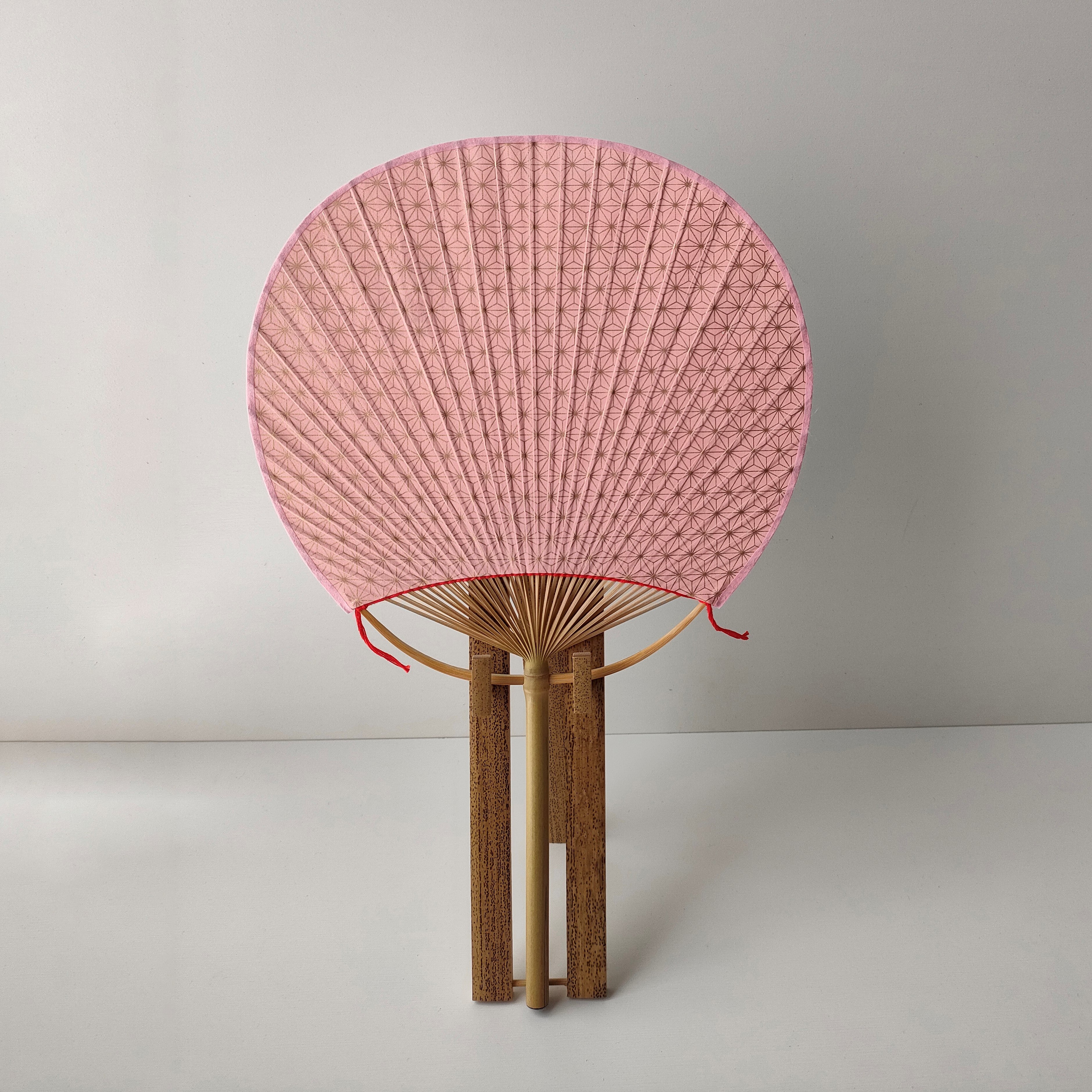 Fan / Asanoha (Hemp Leaf) / Round / Medium