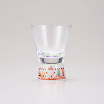 Kutani Japanese Shot Glass / Flower Bud