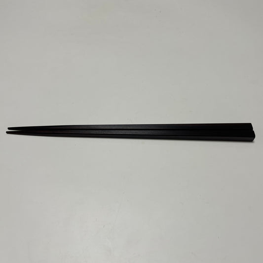 条纹乌木筷子 /四角形-23厘米