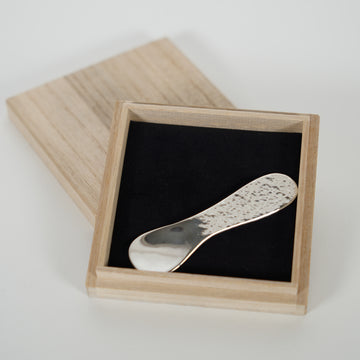 Sterling Silver / Hand-hammered Ice Spoon