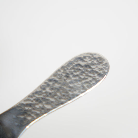 Sterling Silver / Hand-hammered Ice Spoon