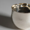 Silver Sake Cup / Drinking Fist