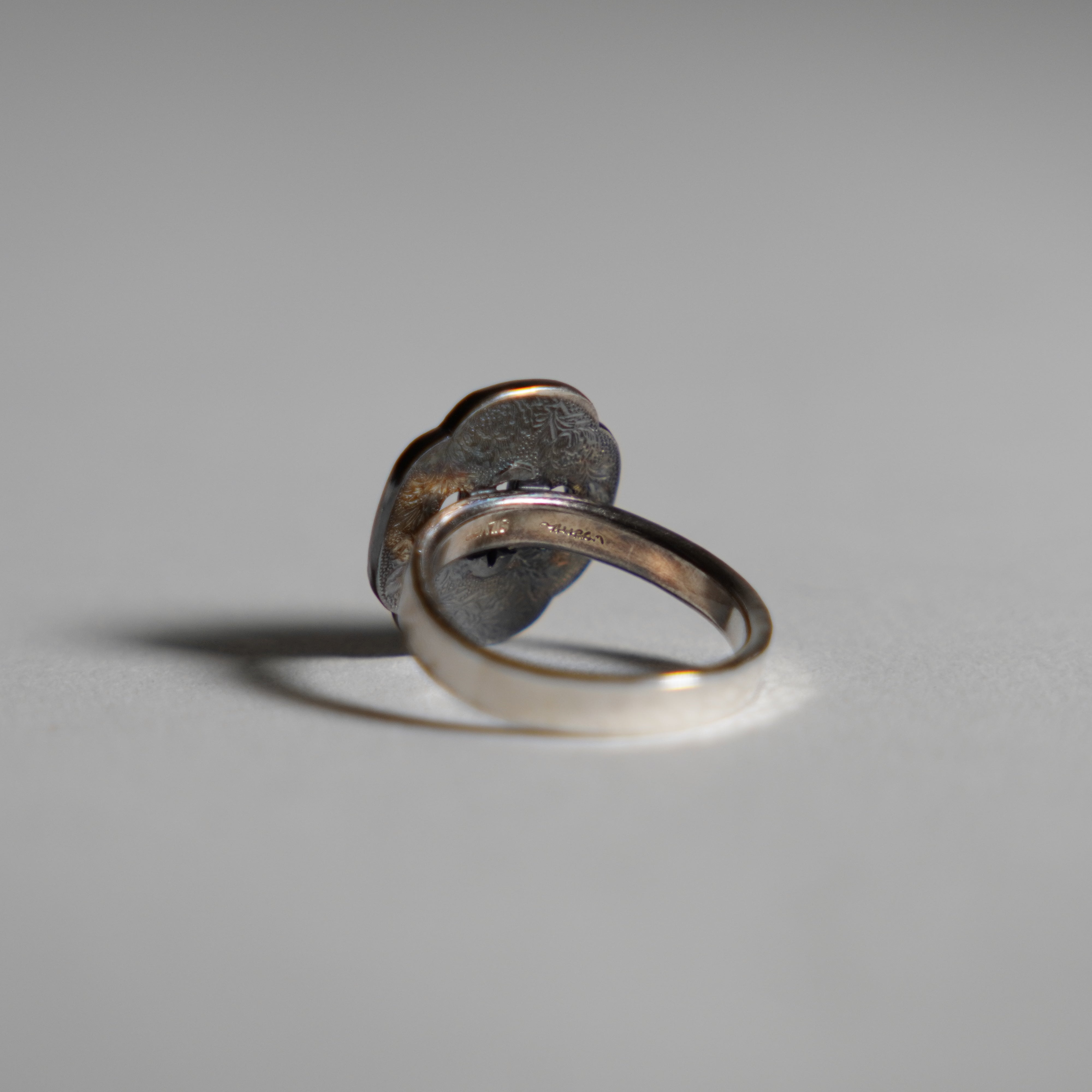 Silberring / Katana -Handschutz