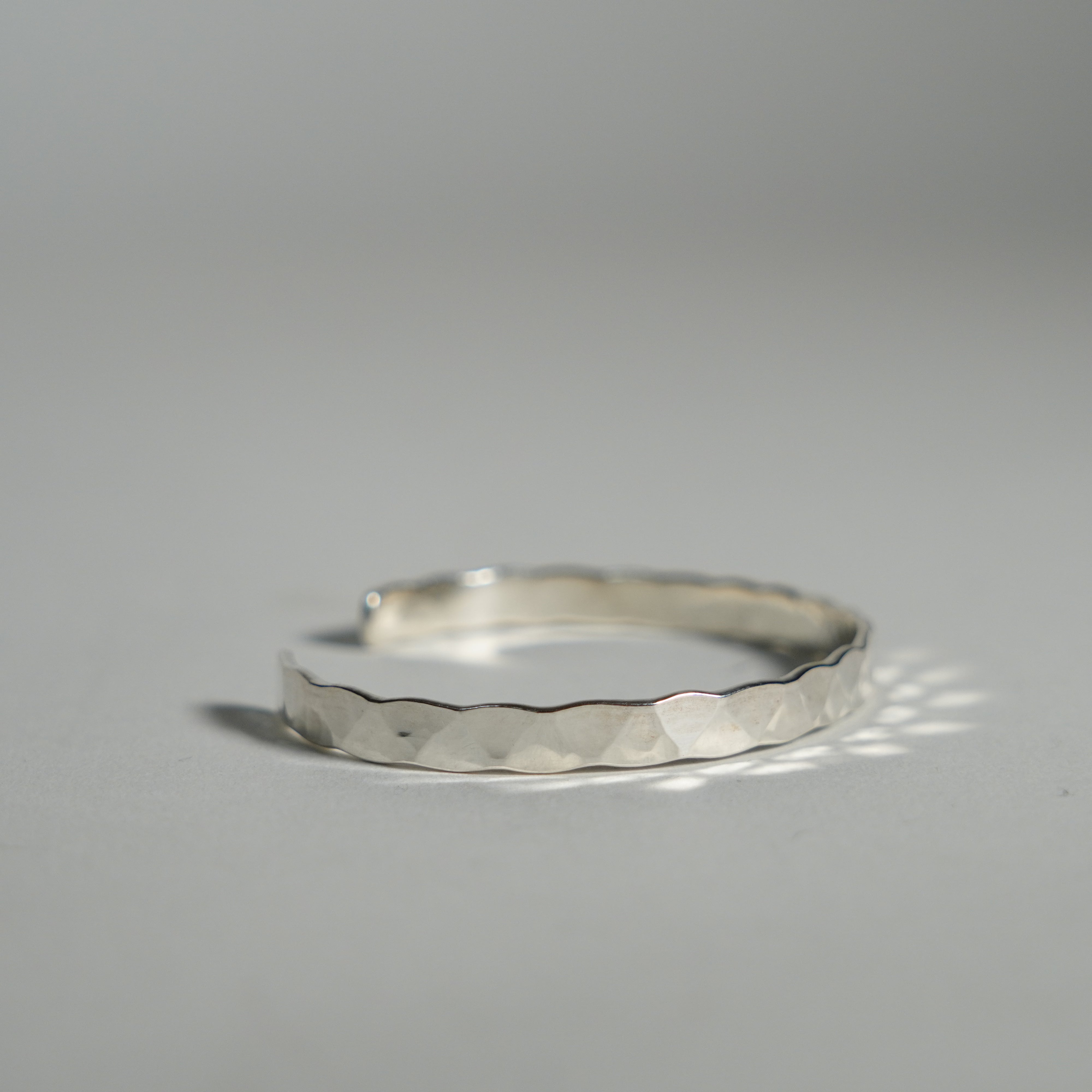 Silver Bangle / Triangle