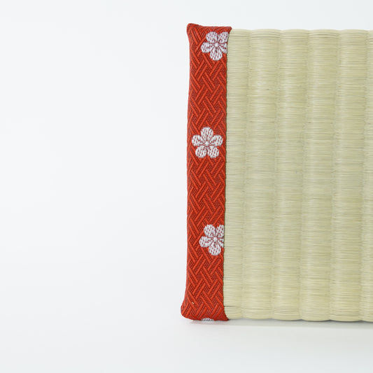 Mini Tatami Display Base / Cherry Blossom / Red