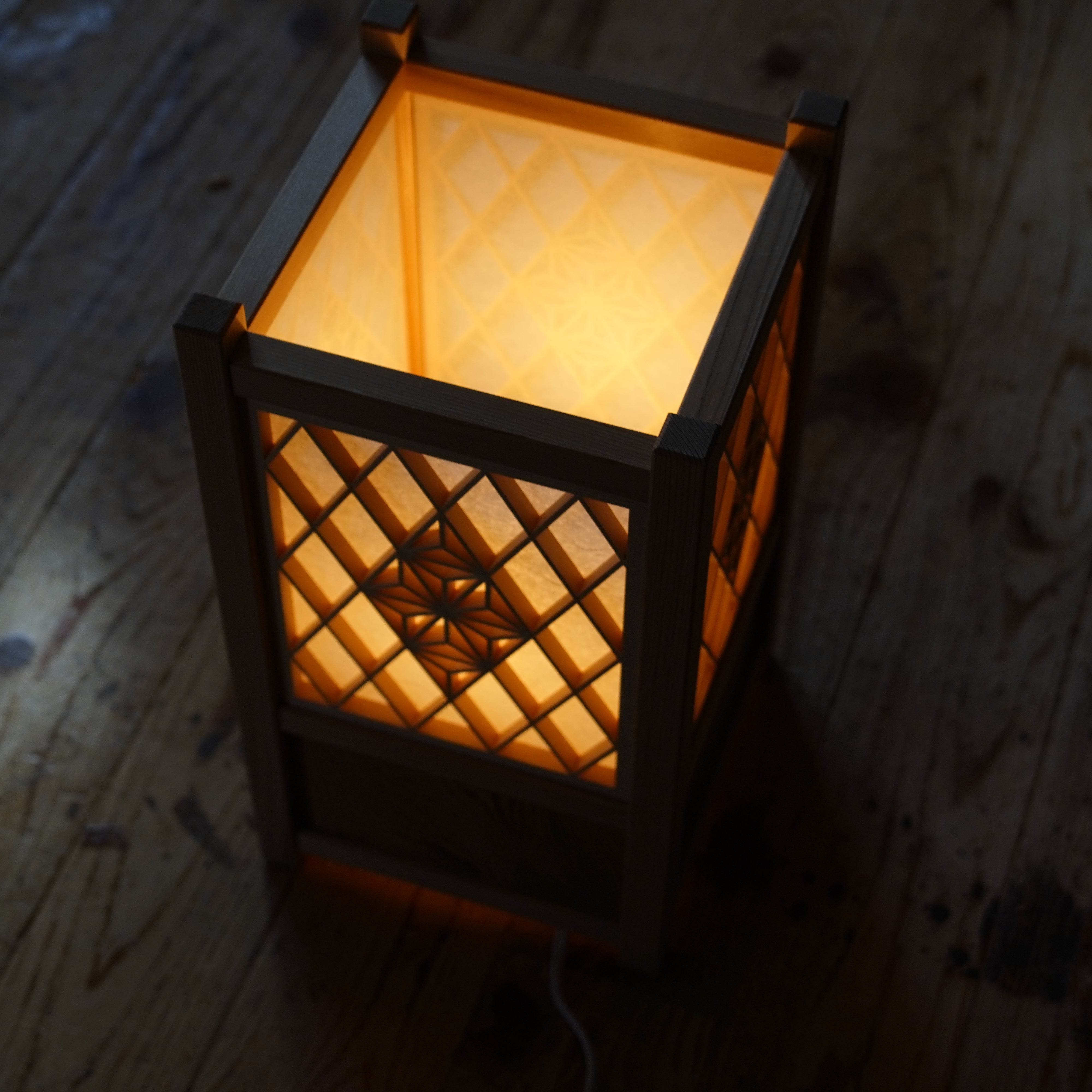 Japanese Lantern (Andon) / Edo Kumiko / No.001