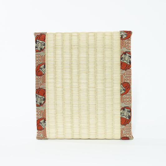 Mini Tatami Display Base / Daruma (Good Luck) Motif
