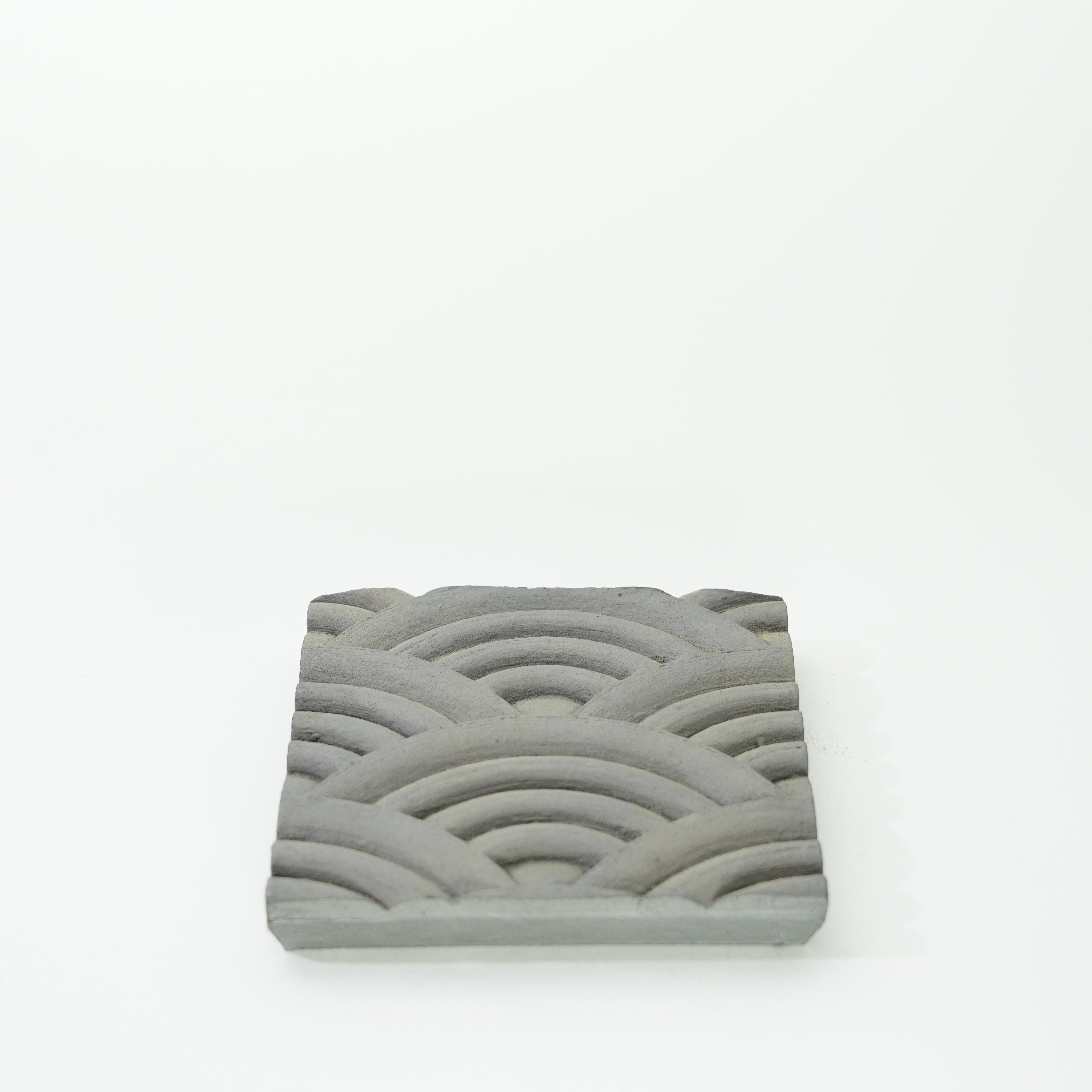 3d Kawara Fliesen / Blue Ocean Wave / Circle - 4 Fliesen eingestellt