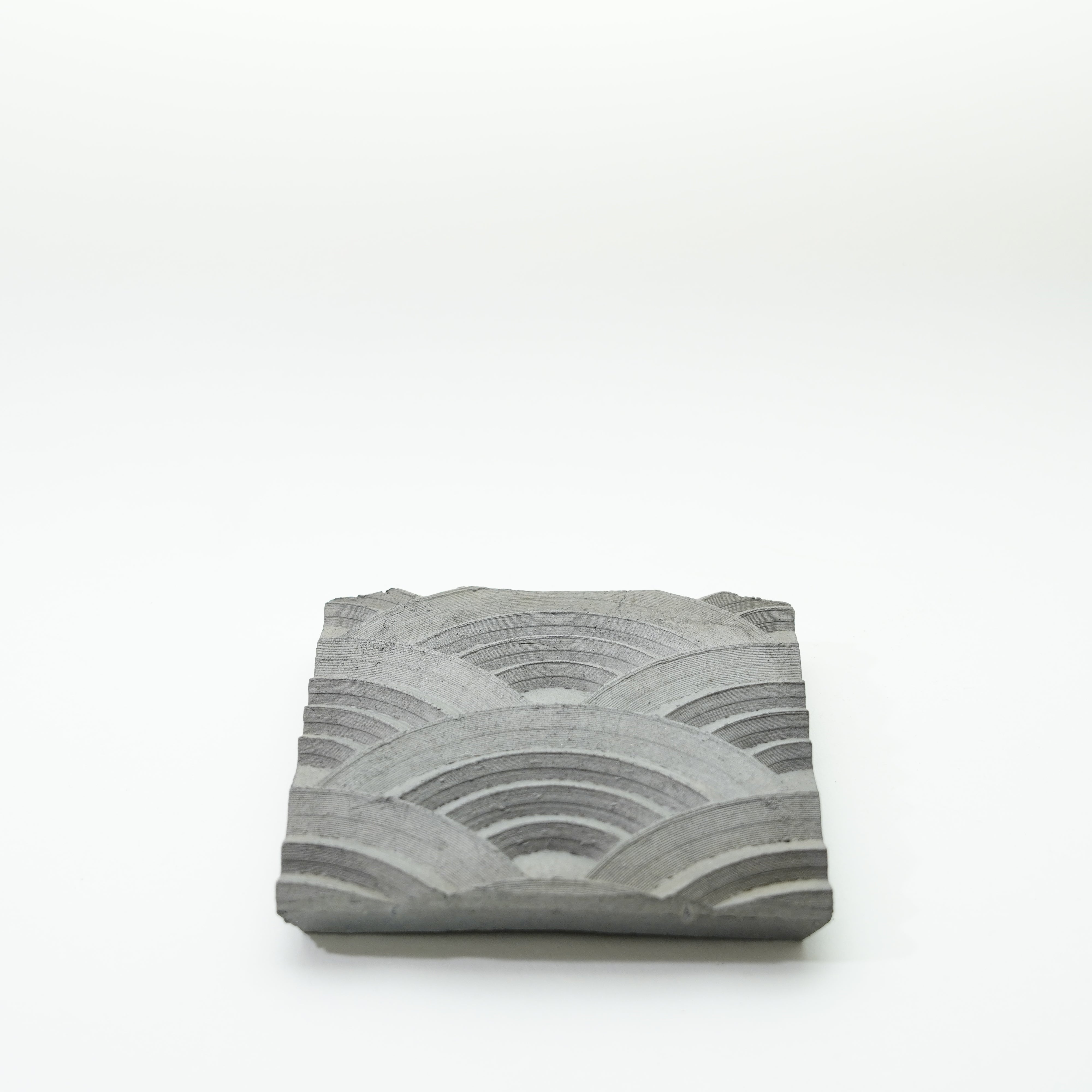 3d Kawara Fliesen, Blue Ocean Wave, Quadrat, 4 Set von 4