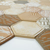 Silk Screen / TILE COASTER / Tortoise Shell - 5 pieces set