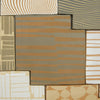 Silk Screen / TILE COASTER / Square - 5 pieces set