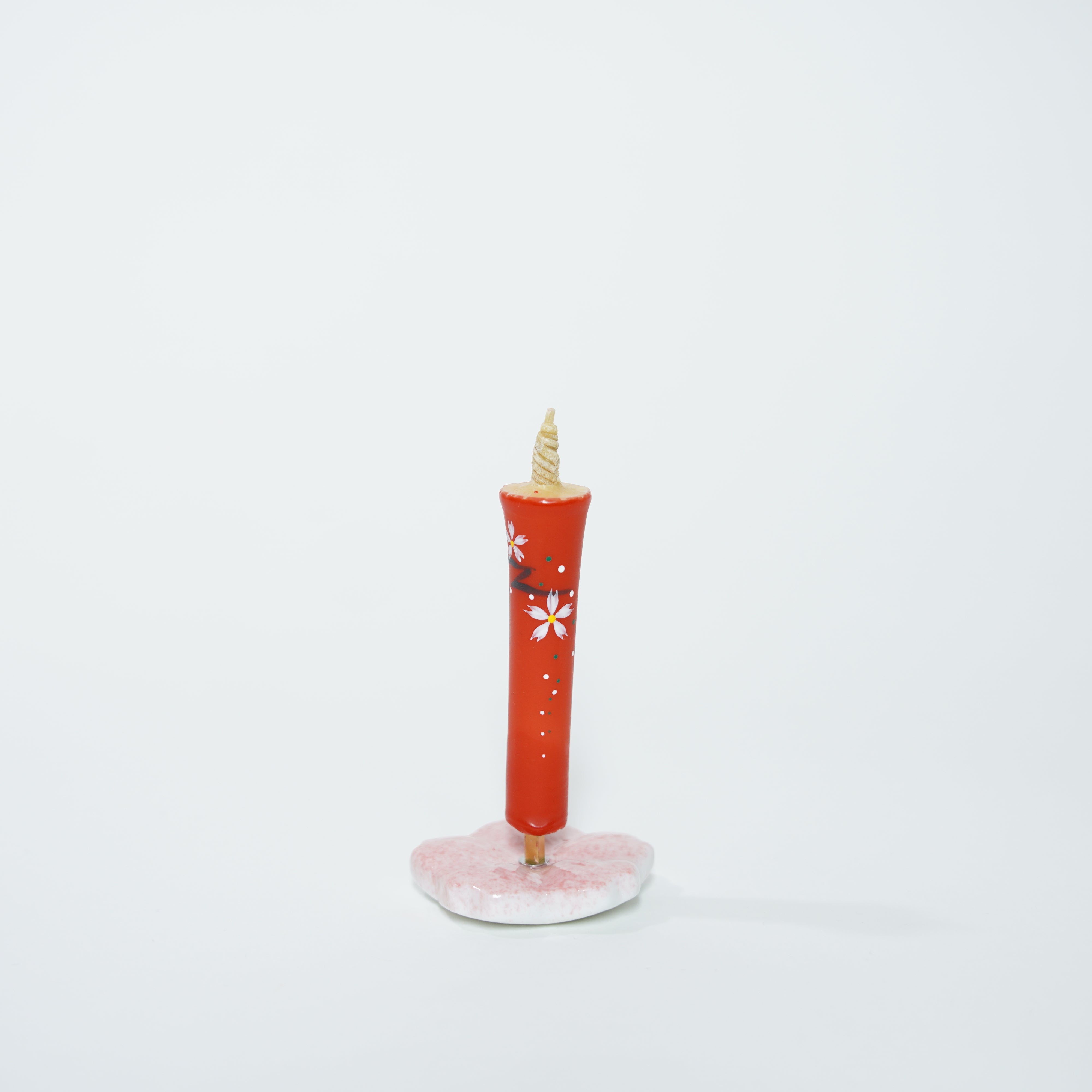 Hand-painted Candles / Cherry Blossom (Sakura) / 2-monme (2pcs)