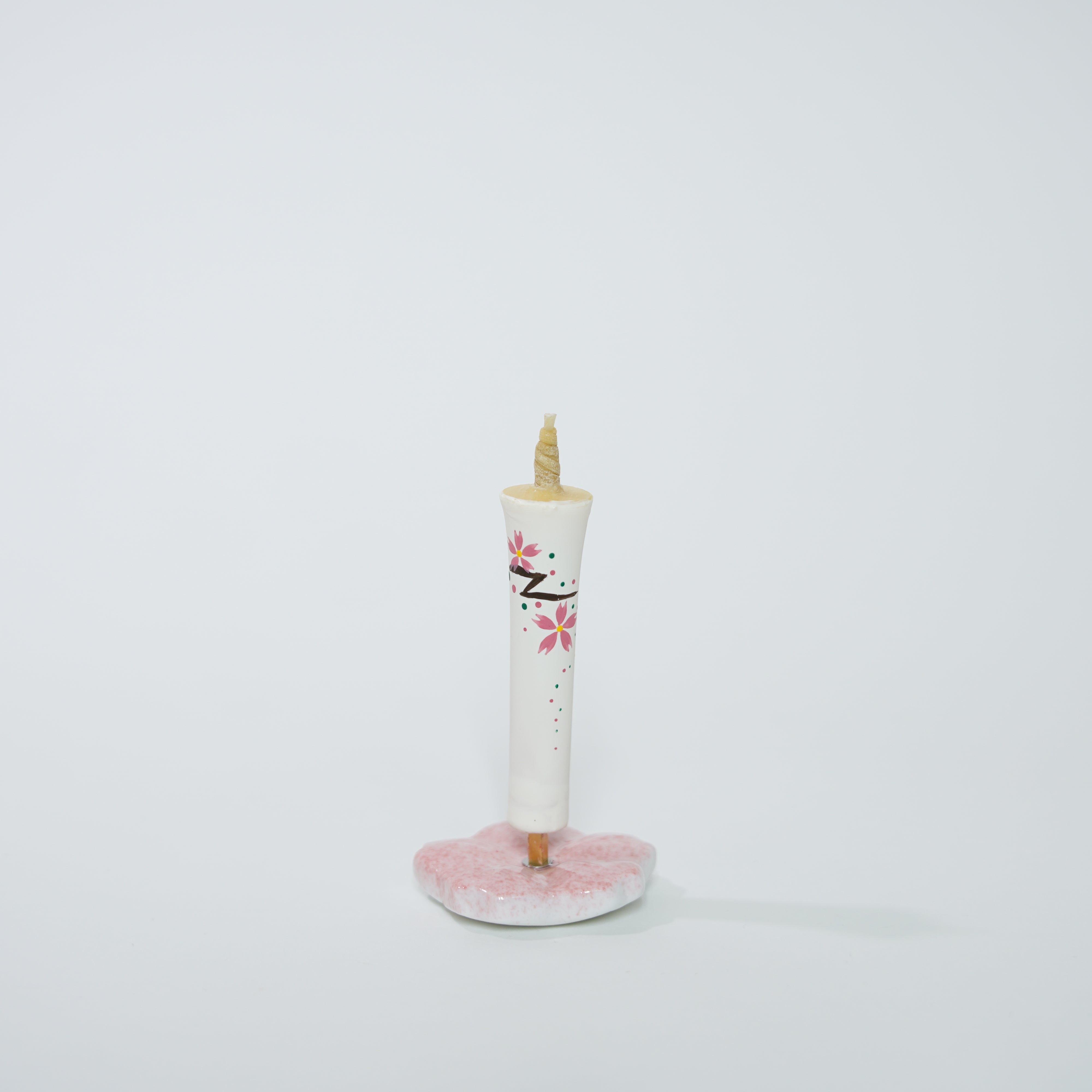 Hand-painted Candles / Cherry Blossom (Sakura) / 2-monme (2pcs)