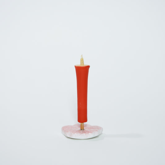锚形的日本蜡烛 / 5件 /红色