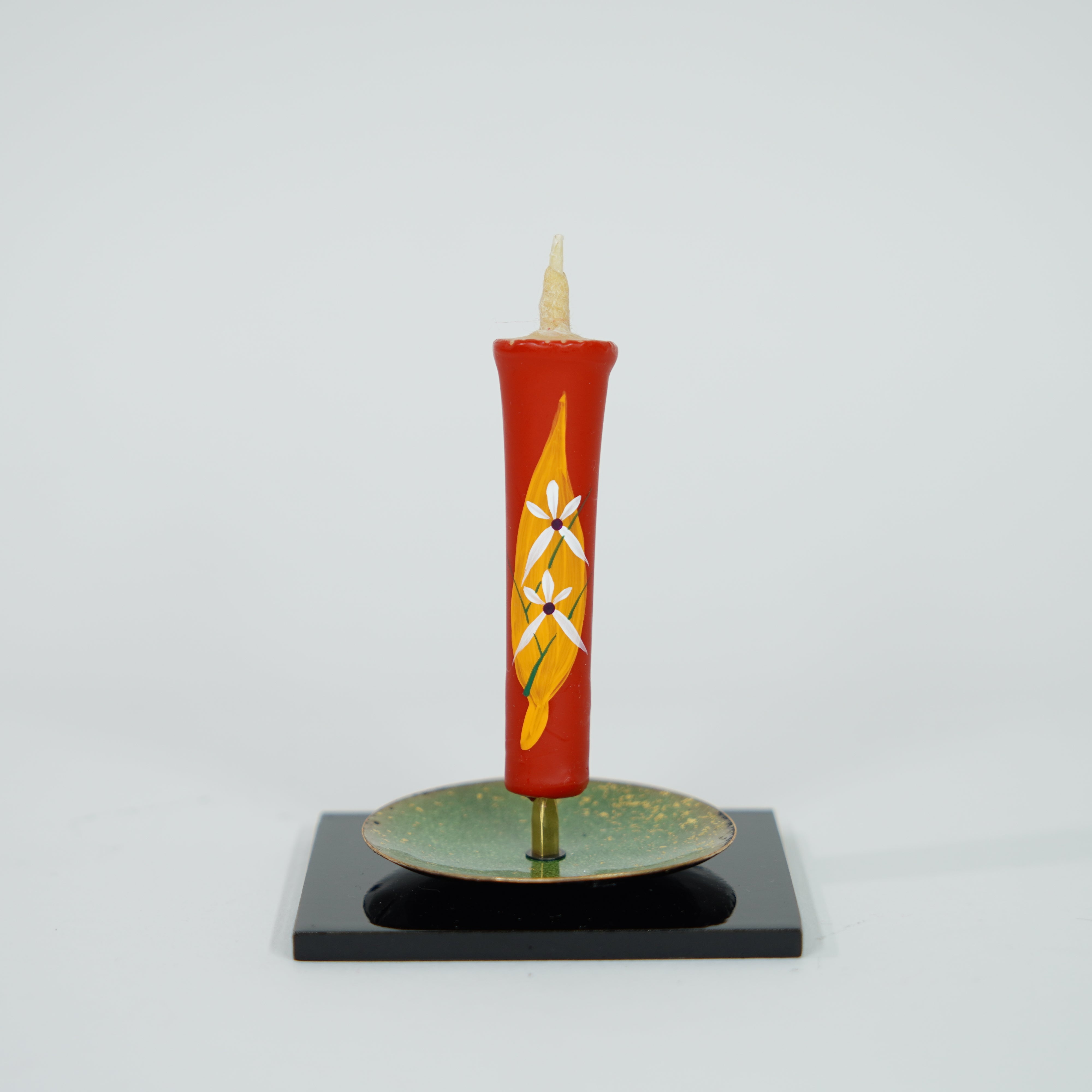Candela dipinta a mano / 5 pezzi / quattro stagioni di Kyoto