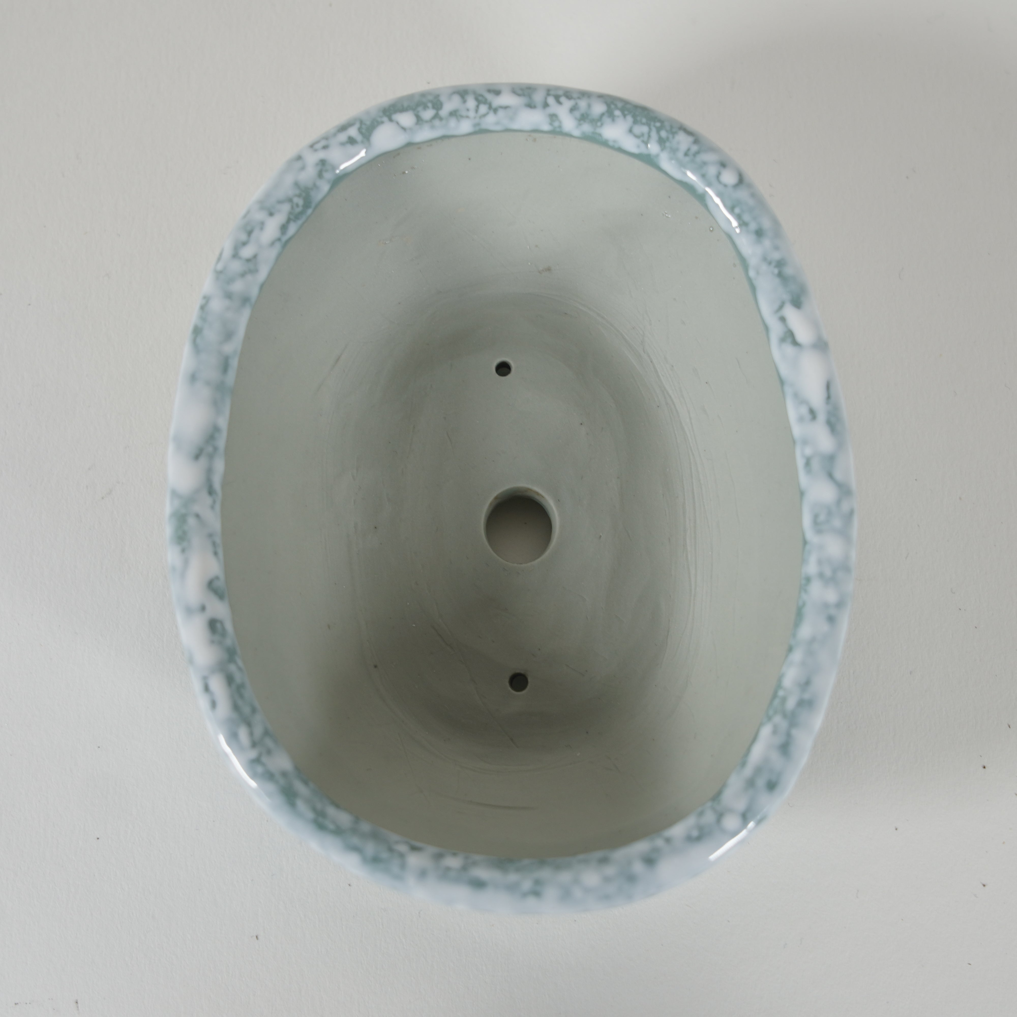 Bonsai Pot / Celadon / Rectangular