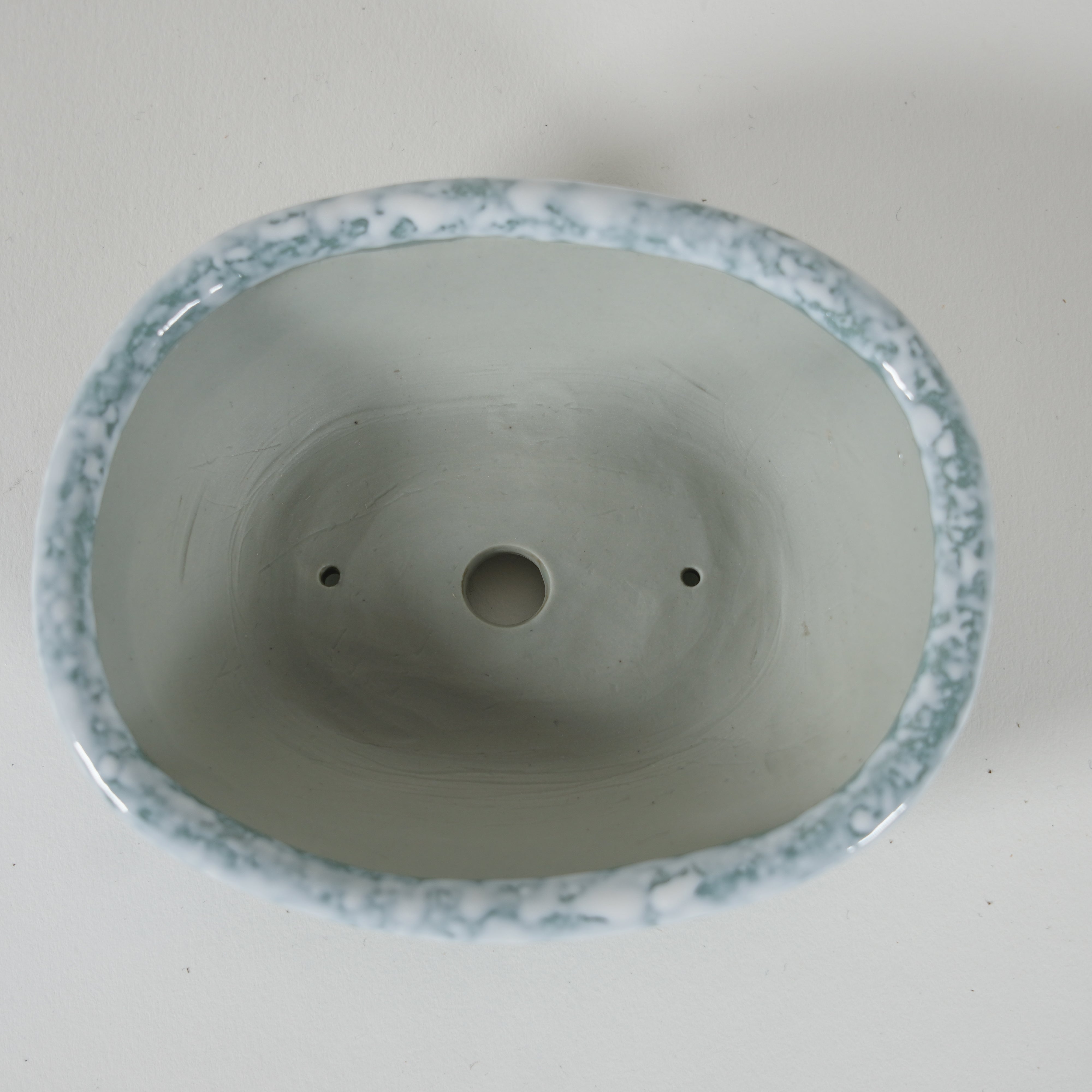 Bonsai Pot / Celadon / Rectangular