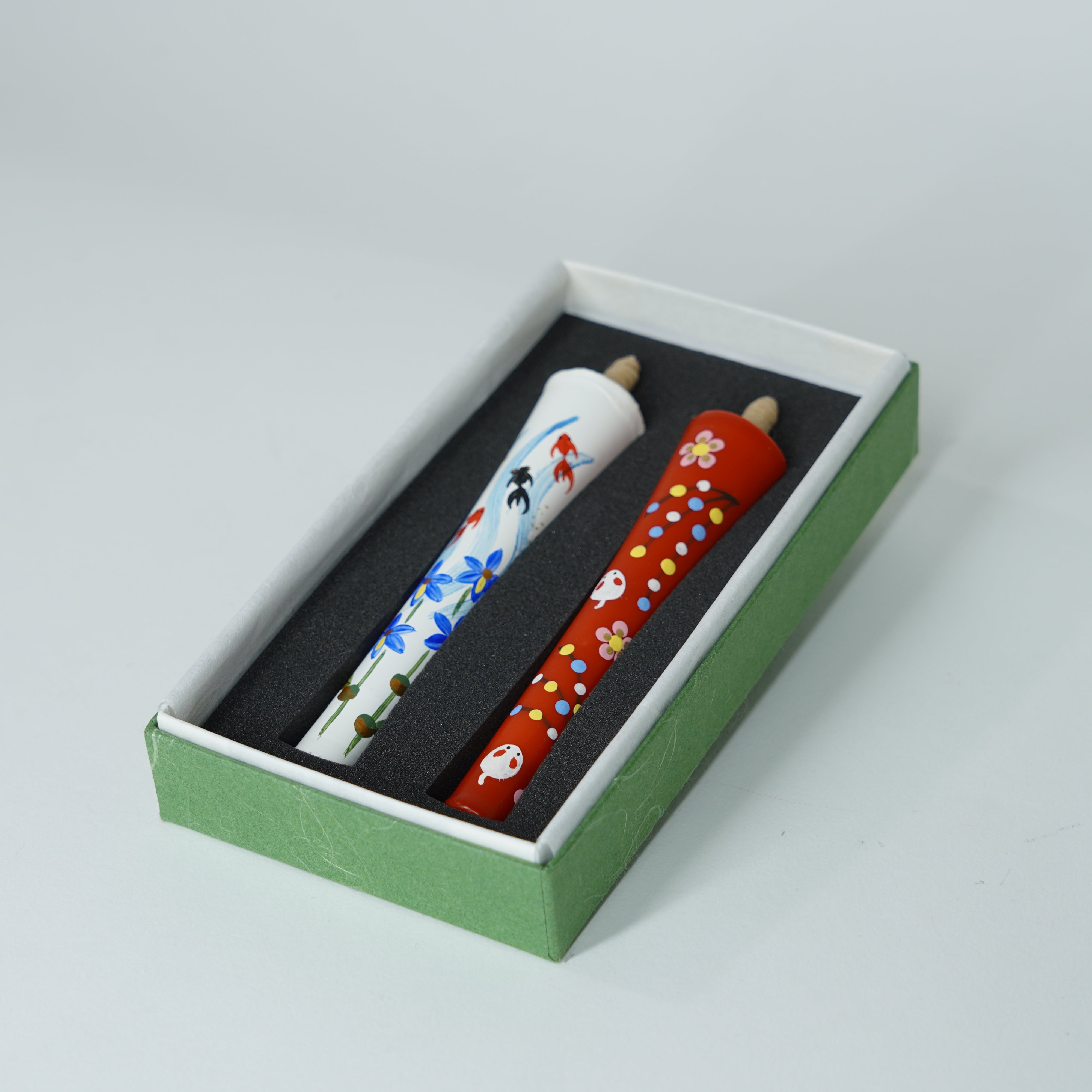 Hand-painted Scented Candles / Rose / Goldfish & Hamster
