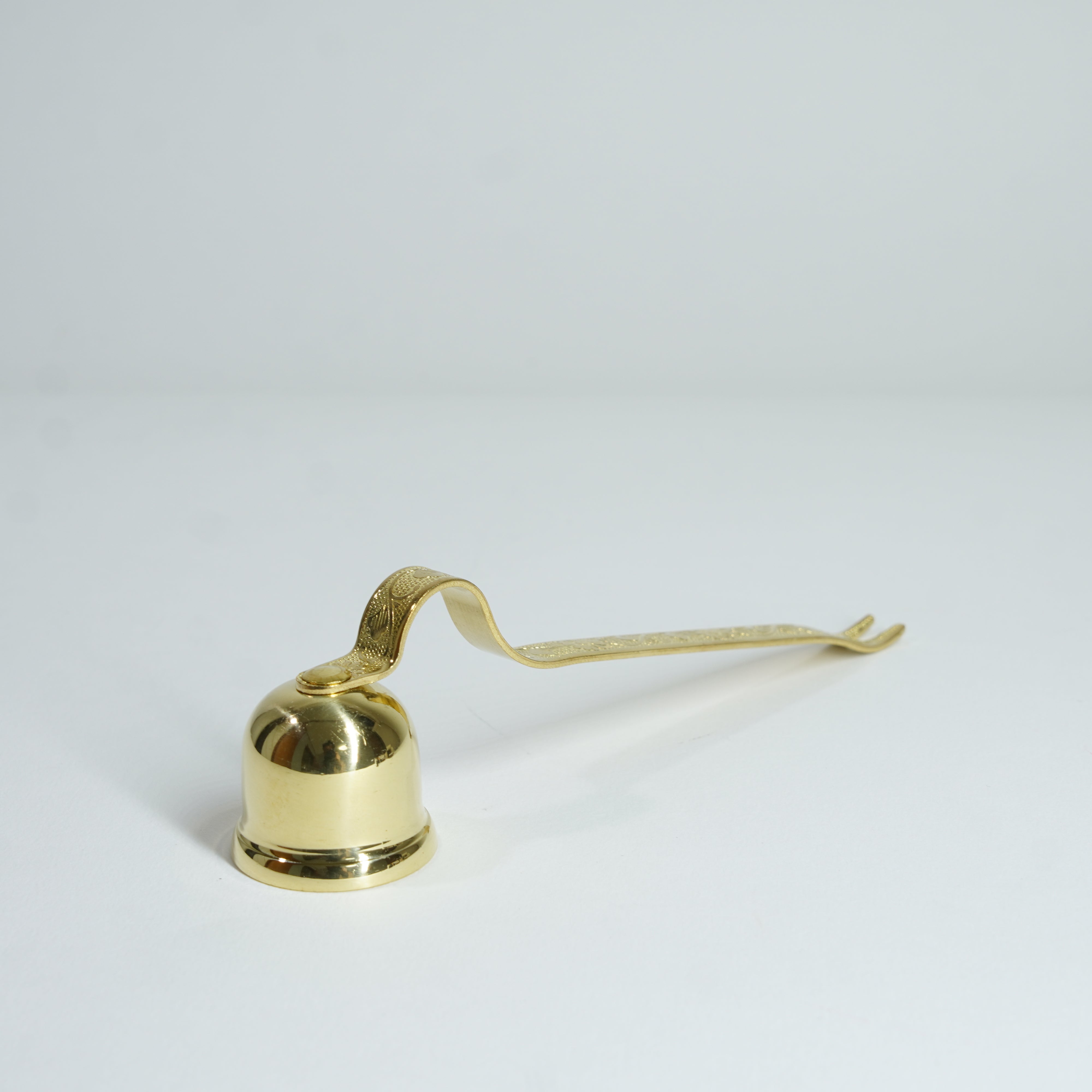 Japanese Candle Snuffer / Gold Finish / Flame Extinguisher