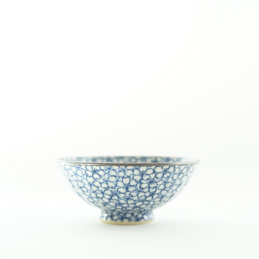 교토 쌀 그릇 / 블루 벚꽃