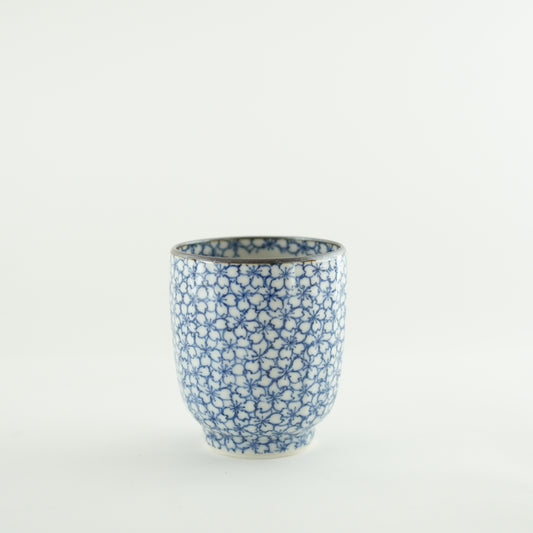 Tasse à thé kyoto / cerise bleue fleur