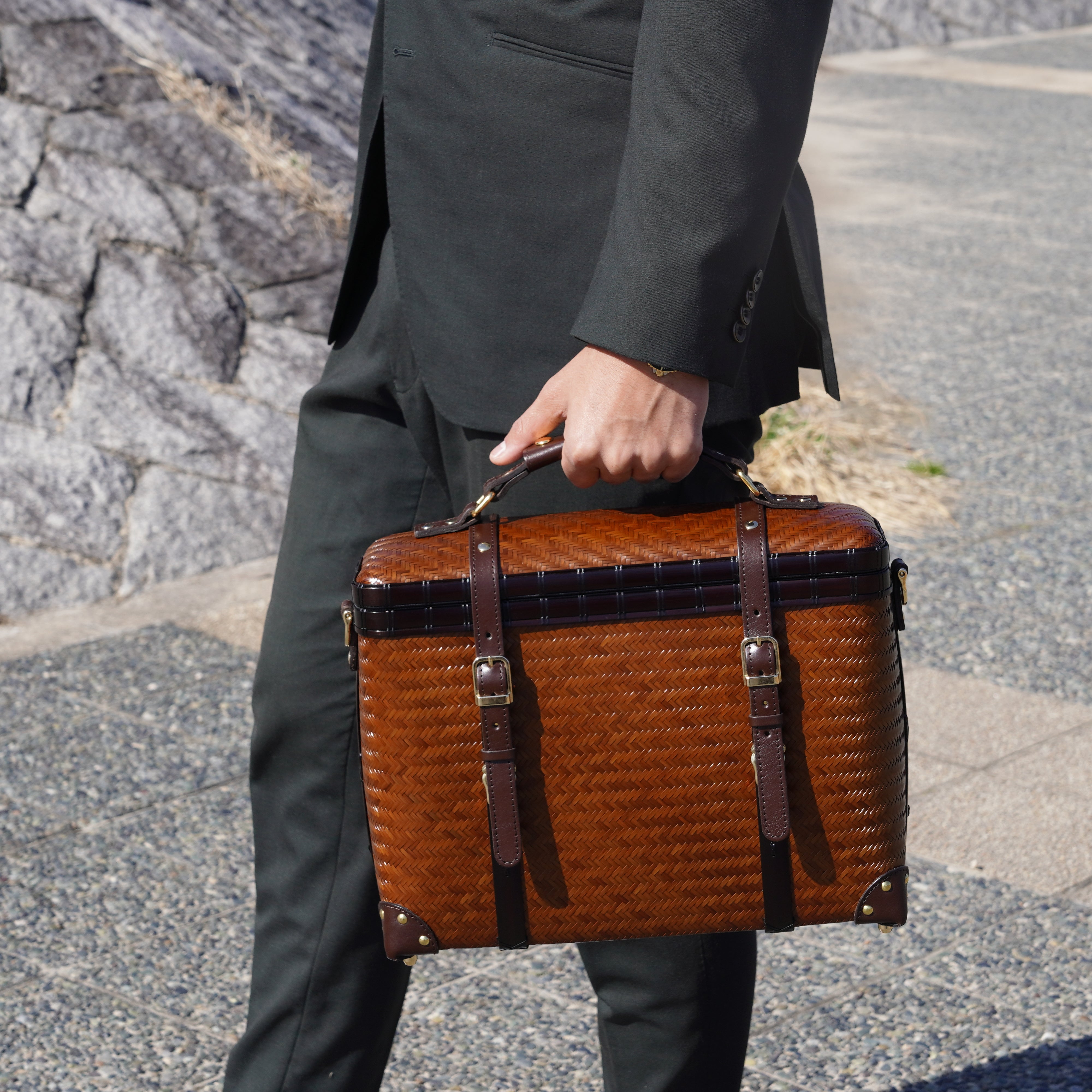 Bamboo briefcase – Suigenkyo Online Store