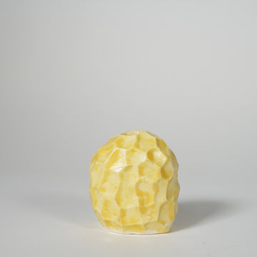 Mini Vase for One Flower Yellow