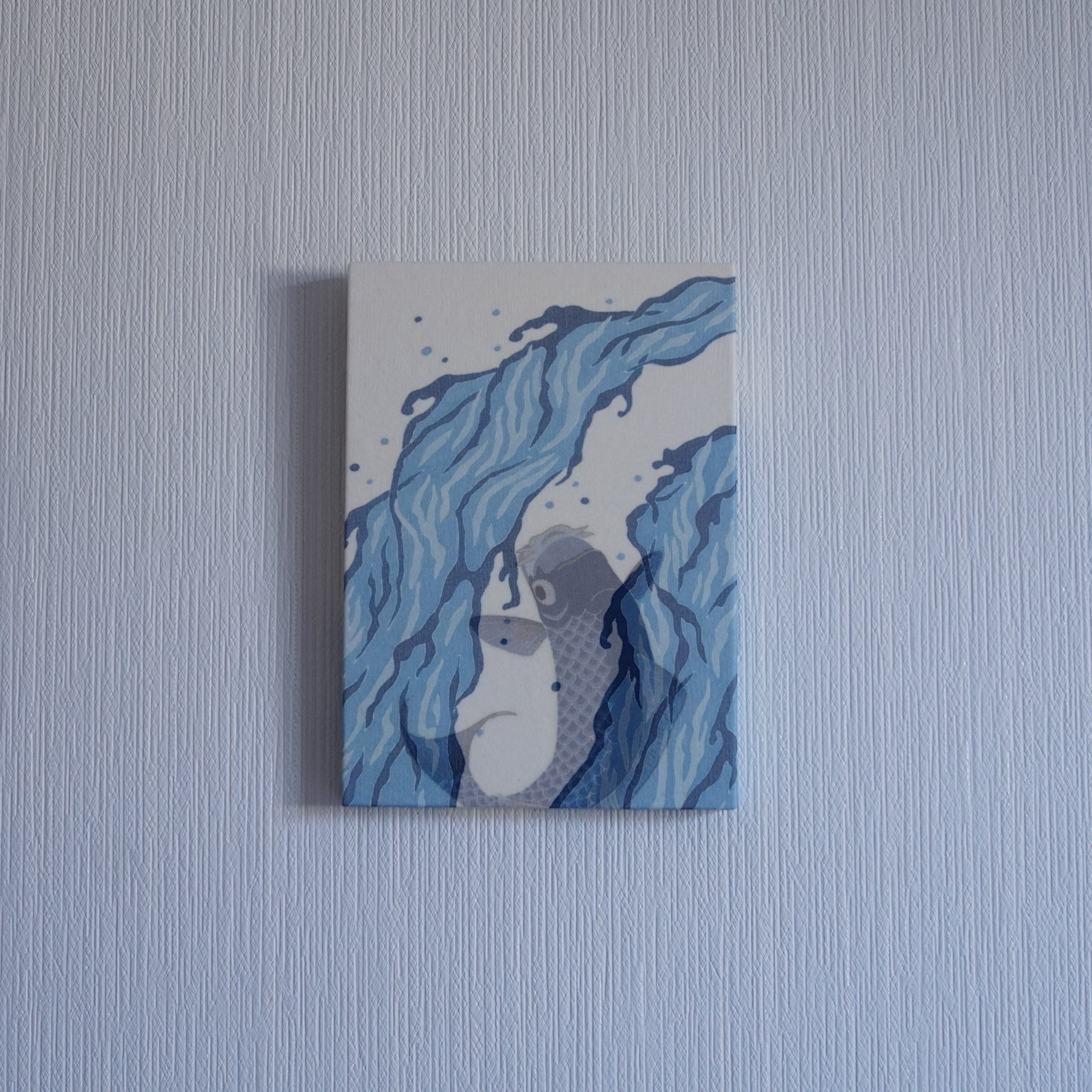 Kyoto Art Panel / Koi Fisch