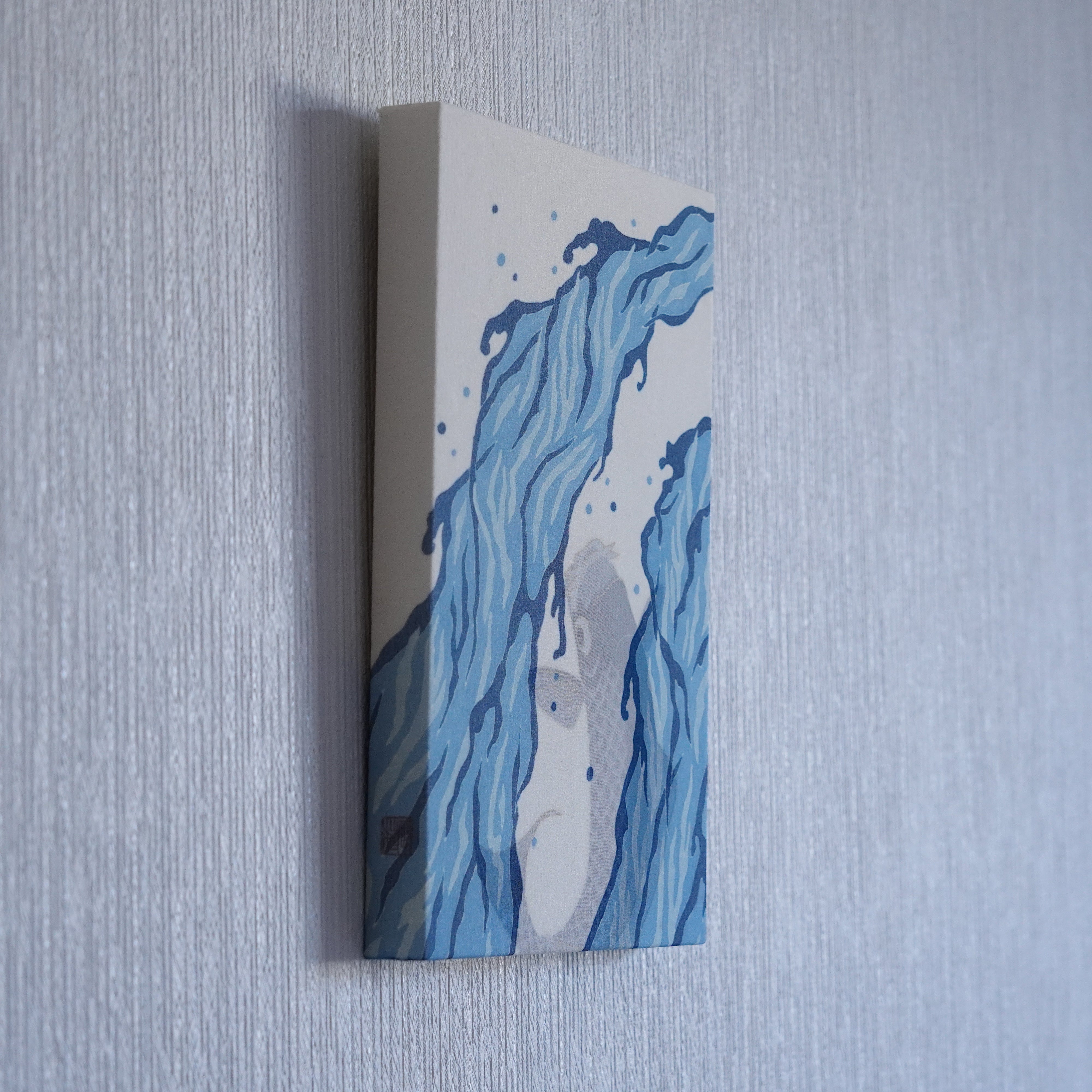 Panel de arte de Kyoto / pez koi