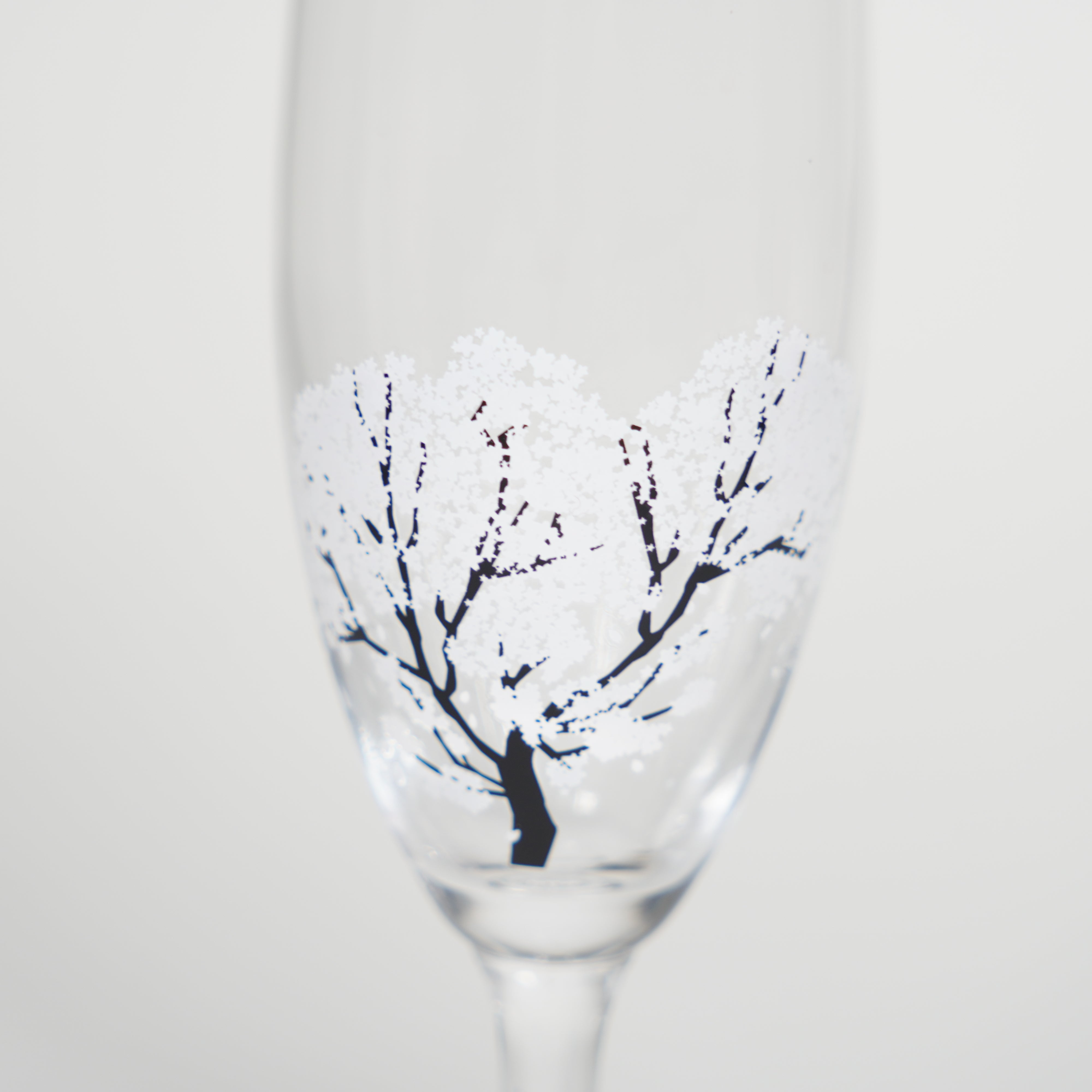 Kalte Kirschblüte / Champagner -Set