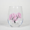 Kalte Kirschblüte / kostenloses Glas Set