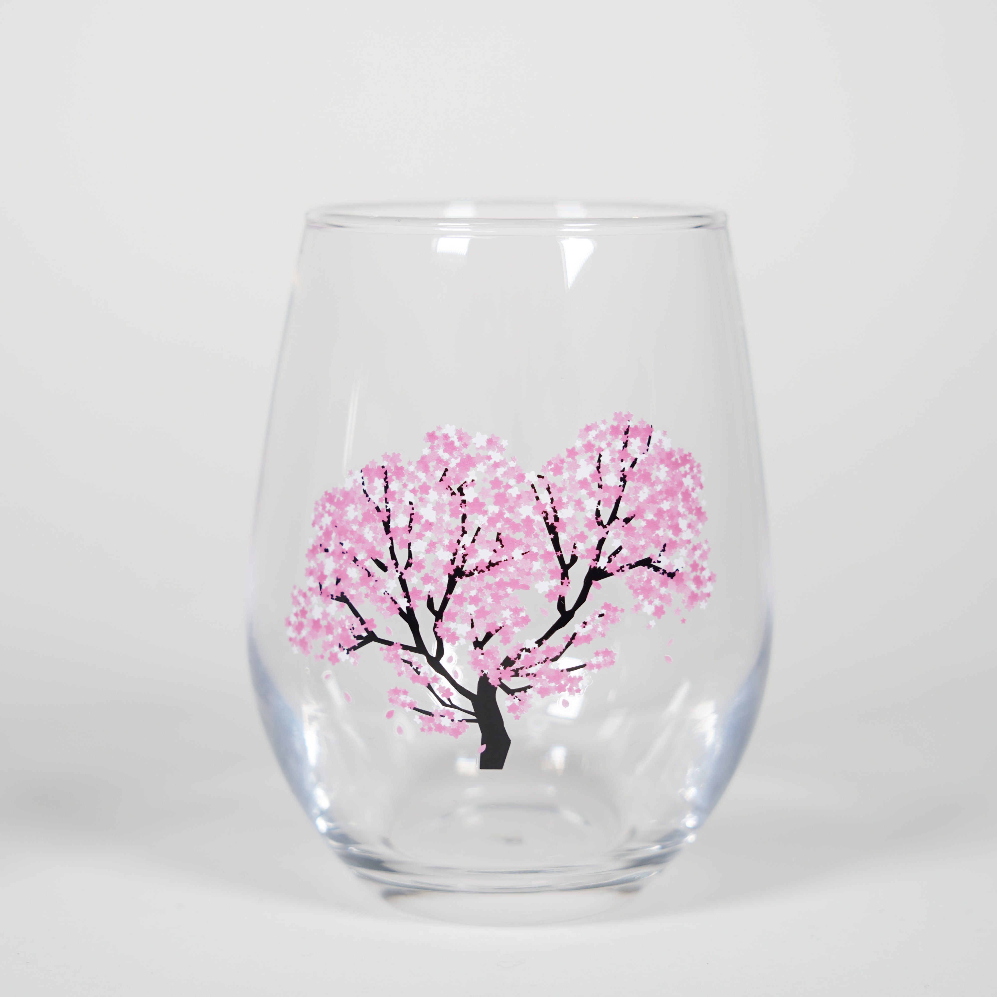 Fiore di ciliegia fredda / set di vetro gratuito