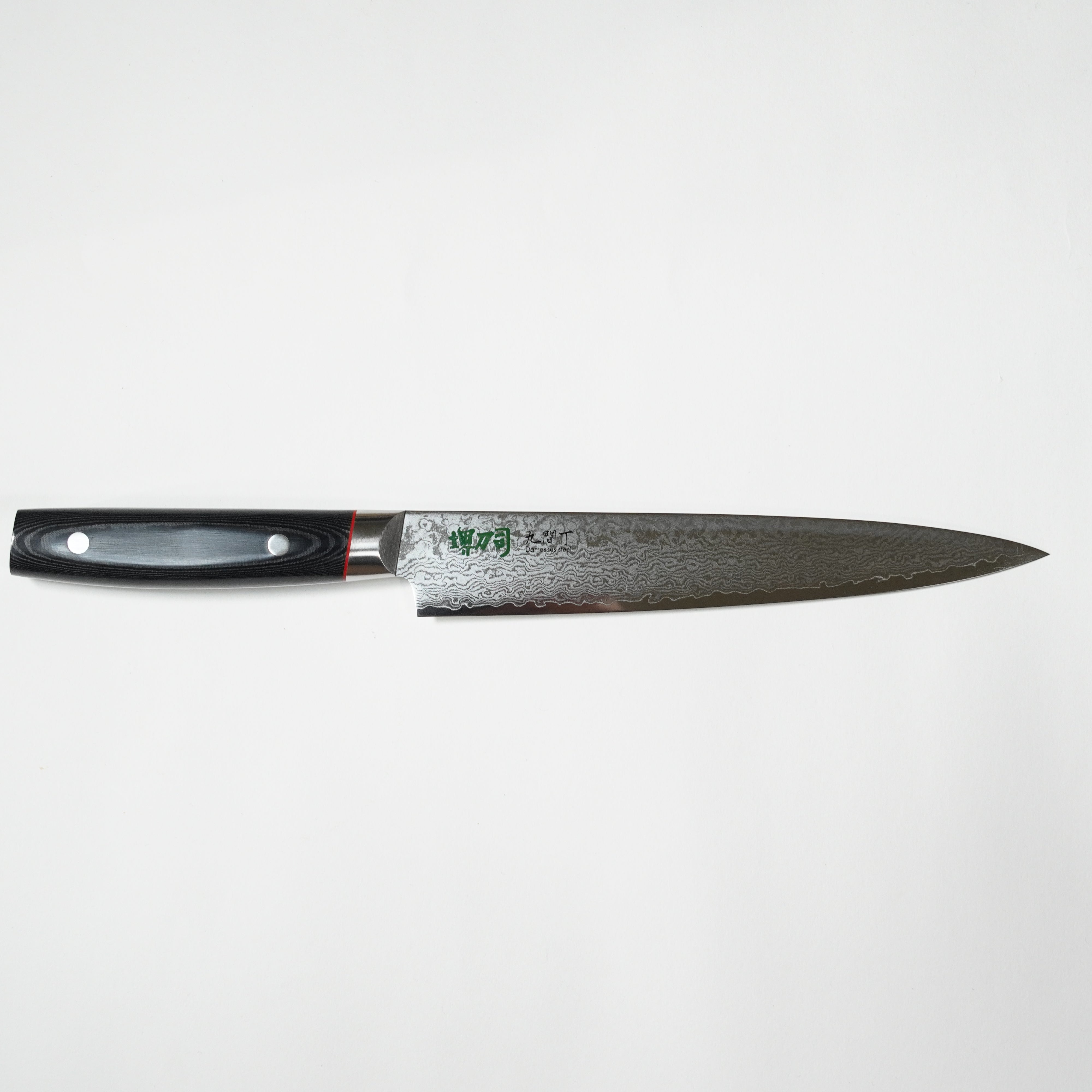 Sujihiki (Slicing Knife) / Kuken-cho Series / Damascus Steel / 210mm