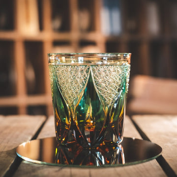 Old Fashioned Glass / Shizuku / Green Amber