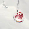 Superfine Pendant / Swallowtail Butterfly / Red Transparent