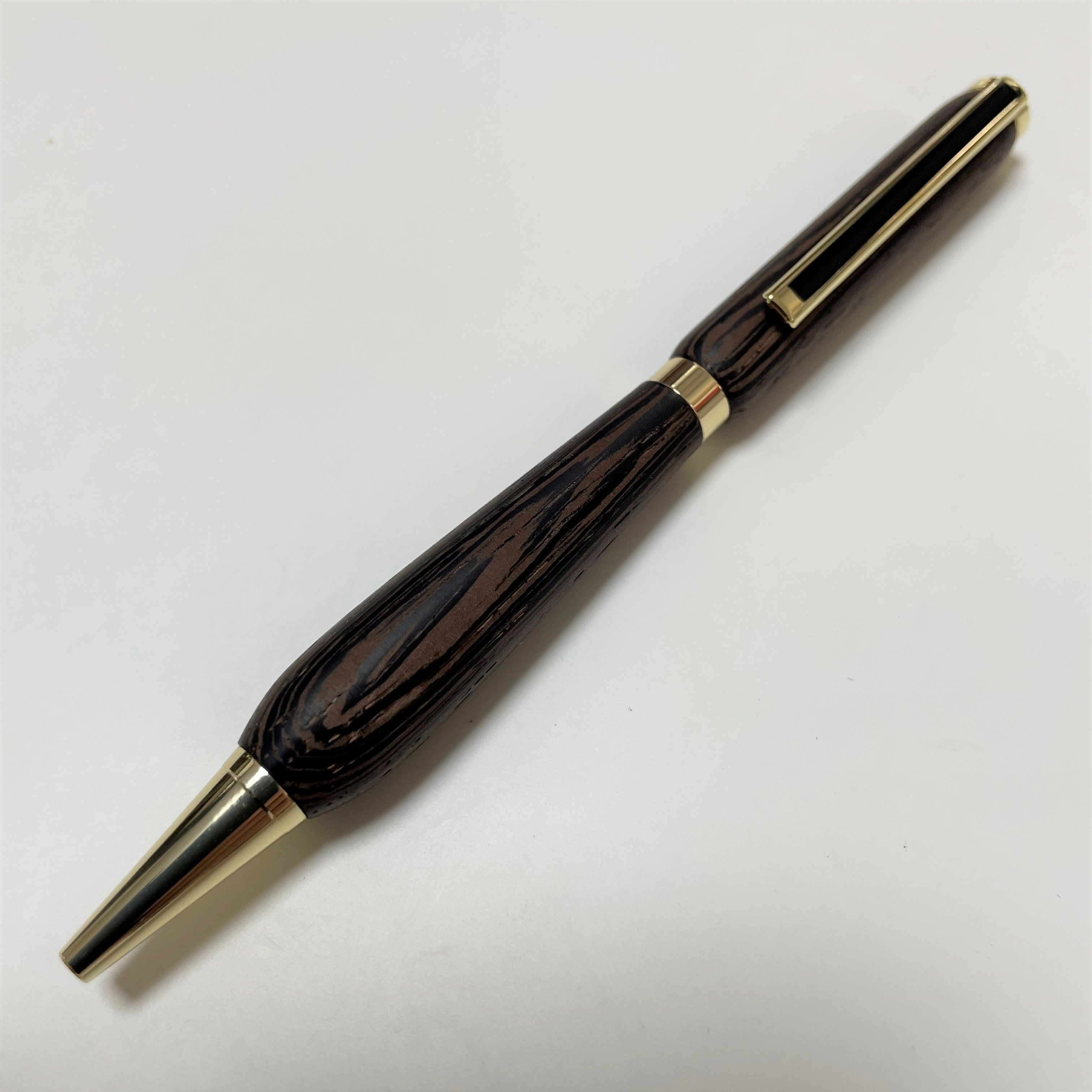 Tagayasan (Iron Sword Wood) Pen / Slim Tapered Barrel / [NC]