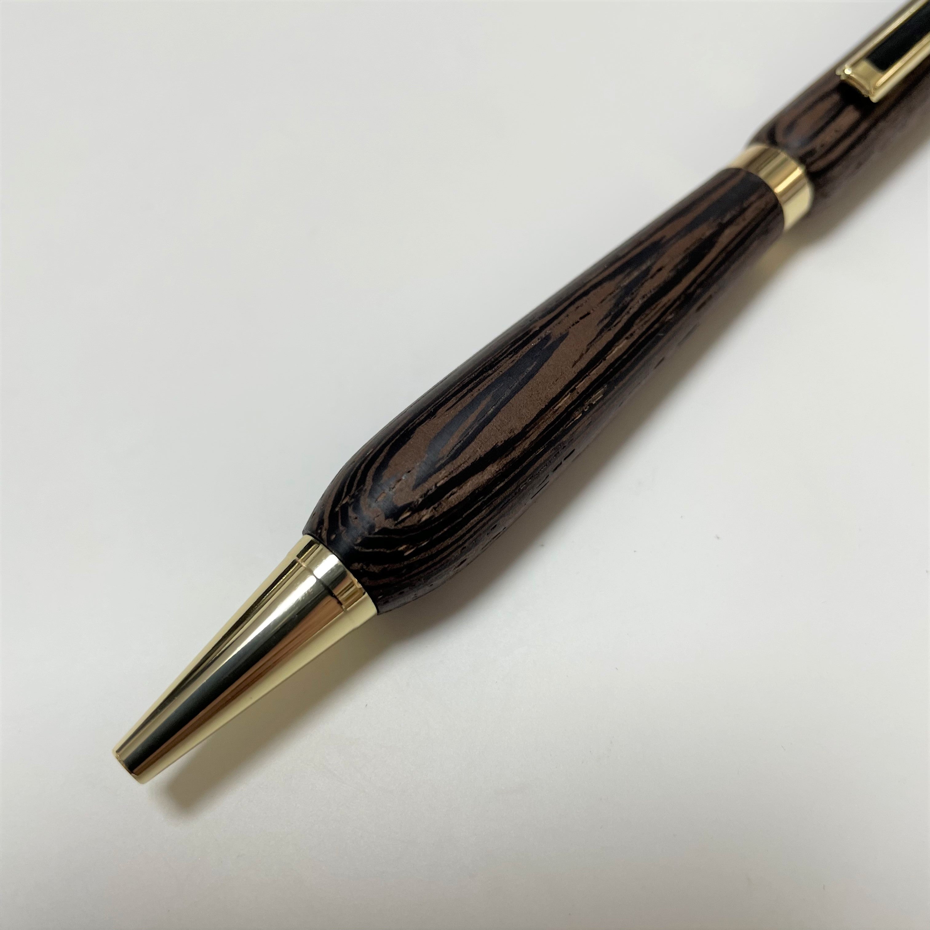 Tagayasan (Iron Sword Wood) Pen / Slim Tapered Barrel / [NC]