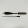 قلم خشبي بسيف حديدي، رفيع، أسطواني ذو طرف S، NC