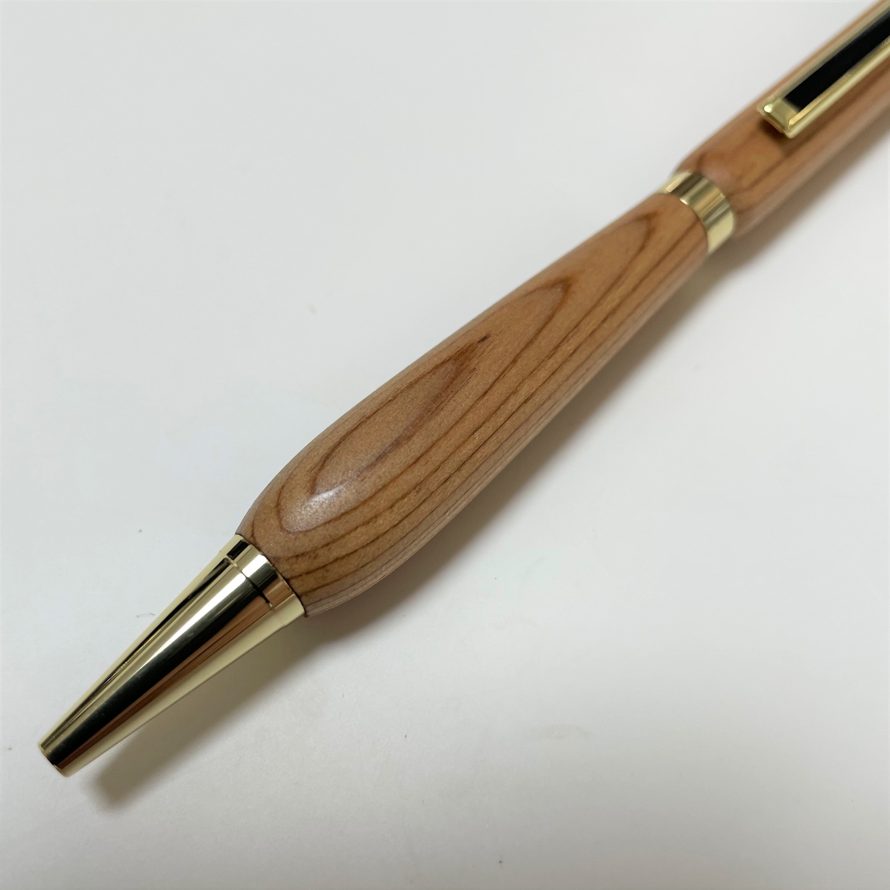 Yakusugi (Ancient Cedar) Pen / Slim Tapered Barrel / [PP]