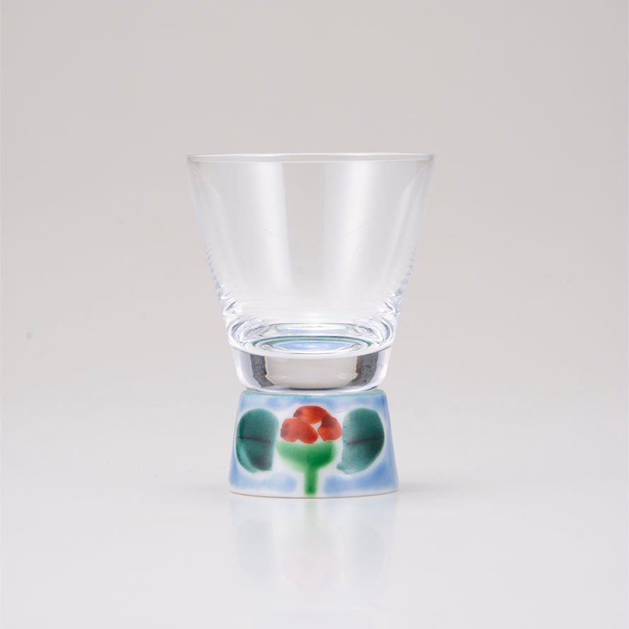 Shot Glass / Blue Camellia Sasanqua