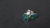 Silver Kyoto Opal cuff links / RURI