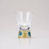 Kutani Japanese Shhow Glass / Camellia Sasanqua