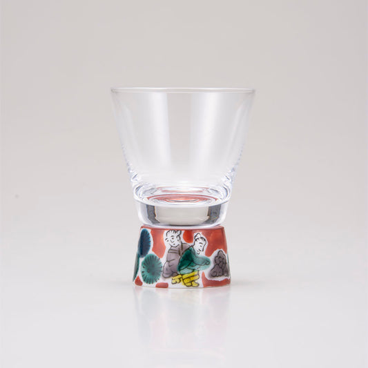 Kutani giapponese Shot Glass / Mokubei